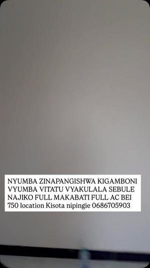 Nyumba ya vyumba vitatu inapangishwa Kisota, Dar Es Salaam Nyumba ya vyumba vitatu inapangishwa Kisota, Dar Es Salaam