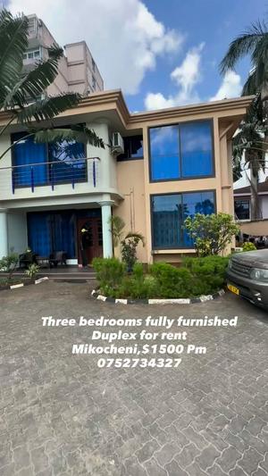3 Bedrooms Furnished House for Rent in Mikocheni, Dar Es Salaam