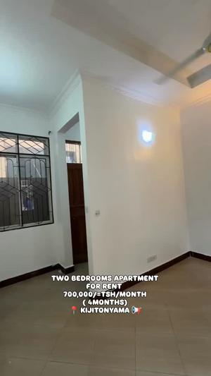 2 Bedrooms Apartment for Rent in Kijitonyama, Dar Es Salaam