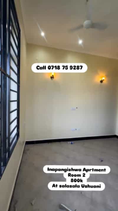 Nyumba/Apartment ya vyumba viwili inapangishwa Dar Es Salaam