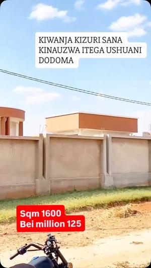 Plot for sale in Itega Ushuari, Dodoma sqm 1600
