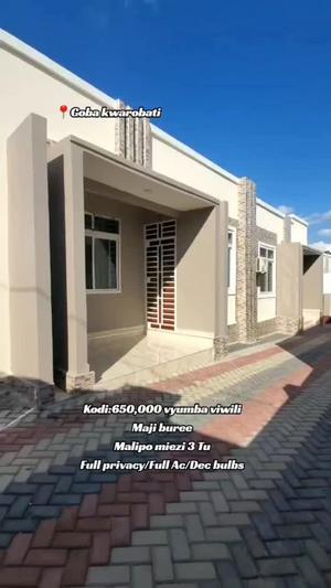 Nyumba/Apartment ya vyumba viwili inapangishwa Goba Kwa Robart, Dar Es Salaam Nyumba/Apartment ya vyumba viwili inapangishwa Goba Kwa Robart, Dar Es Salaam