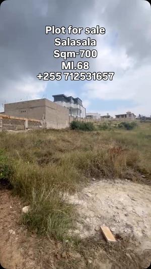 Plot for sale in Salasala, Dar Es Salaam sqm 700 Plot for sale in Salasala, Dar Es Salaam sqm 700