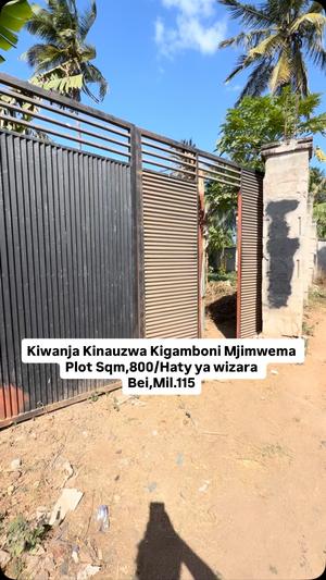 Residential Plot for Sale in Kigamboni, Mji Mwema, Dar Es Salaam (800 sqm) Residential Plot for Sale in Kigamboni, Mji Mwema, Dar Es Salaam (800 sqm)
