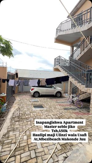 Apartment ya chumba kimoja inapangishwa Mbezi Beach Makonde, Dar Es Salaam