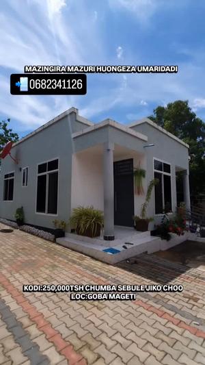 Nyumba ya chumba kimoja inapangishwa Goba Mageti, Dar Es Salaam