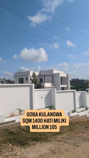 Kiwanja kinauzwa Goba Kulangwa, Dar Es Salaam sqm 1400