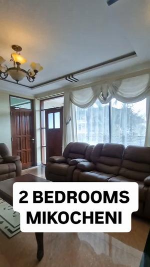 Nyumba (Furnished) ya vyumba viwili inapangishwa Mikocheni, Dar Es Salaam
