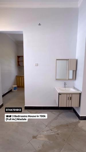 Apartment ya vyumba vitatu inapangishwa Madale, Dar Es Salaam