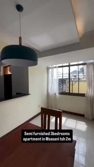 Nyumba/Apartment ya vyumba vitatu inapangishwa Msasani, Dar Es Salaam