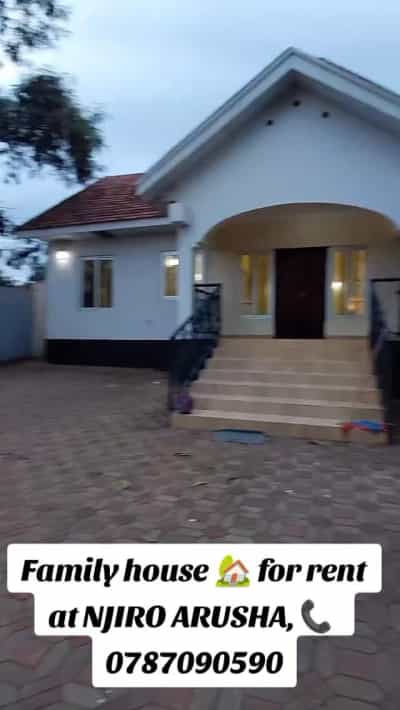 Nyumba/Apartment ya vyumba vitatu inapangishwa Arusha