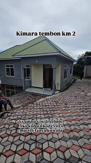 Apartment ya vyumba viwili inapangishwa Kimara Tembon, Dar Es Salaam
