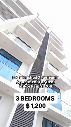 3 Bedrooms Apartment for Rent in Mikocheni, Dar Es Salaam