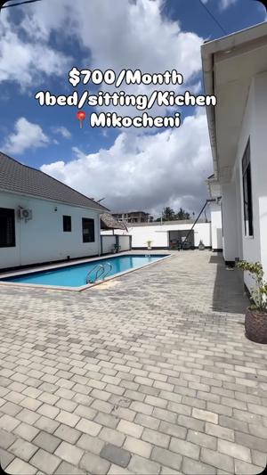 Apartment ya chumba kimoja inapangishwa Mikocheni, Dar Es Salaam Apartment ya chumba kimoja inapangishwa Mikocheni, Dar Es Salaam