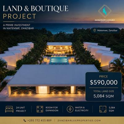 24 Bedrooms House for sale in Matemwe, Zanzibar