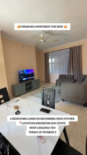 2 Bedrooms House for Rent in Kinondoni Ada Estate, Dar Es Salaam