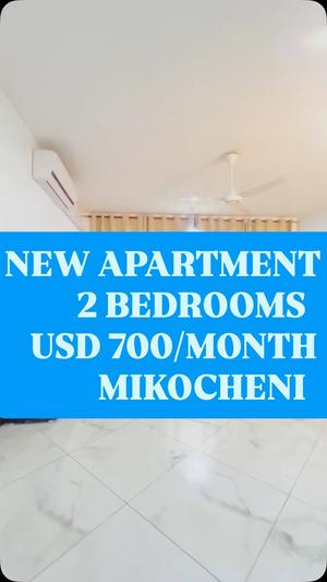 Apartment (Furnished) ya vyumba viwili inapangishwa Mikocheni, Dar Es Salaam