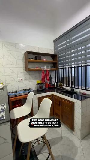 Nyumba/Apartment (Furnished) ya vyumba viwili inapangishwa Makumbusho, Dar Es Salaam