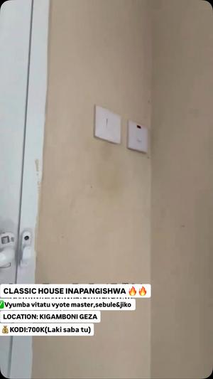 Nyumba ya vyumba vitatu inapangishwa Kigamboni Gezaulole, Dar Es Salaam