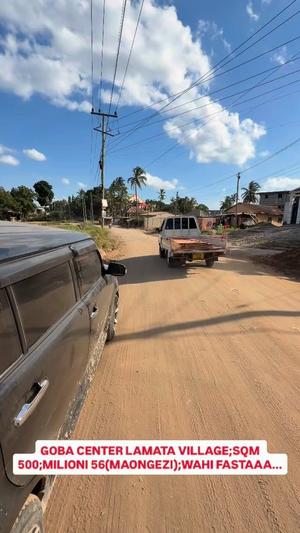 Residential Plot for Sale in Goba Center, Dar Es Salaam (500 sqm)
