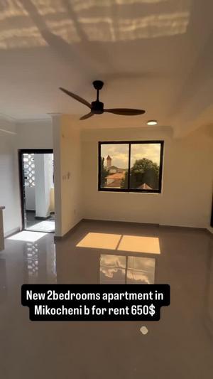 Apartment ya vyumba viwili inapangishwa Mikocheni B, Dar Es Salaam Apartment ya vyumba viwili inapangishwa Mikocheni B, Dar Es Salaam