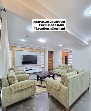 Apartment (Furnished) ya vyumba viwili inapangishwa Mikocheni, Dar Es Salaam