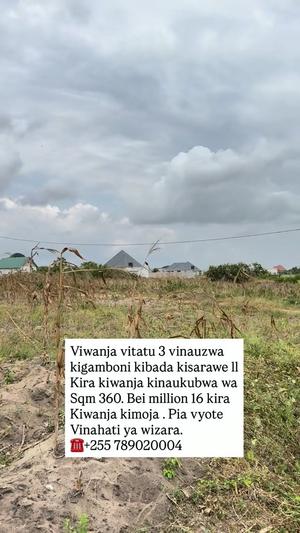 Residential Plot for Sale in Kibada Kisarawe, Dar Es Salaam (360 sqm) Residential Plot for Sale in Kibada Kisarawe, Dar Es Salaam (360 sqm)