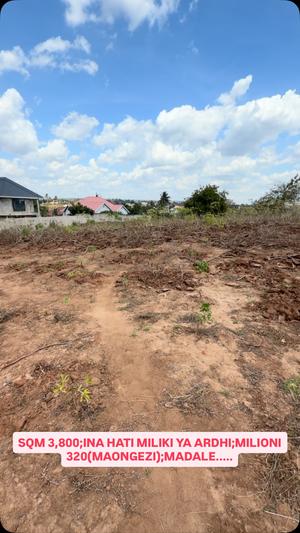 Residential Plot for Sale in Madale, Dar Es Salaam (3800 sqm) Residential Plot for Sale in Madale, Dar Es Salaam (3800 sqm)