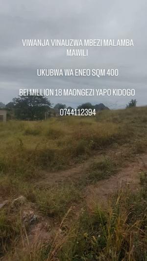 Plot for sale in Mbezi Malamba Mawili, Dar Es Salaam sqm 400 Plot for sale in Mbezi Malamba Mawili, Dar Es Salaam sqm 400
