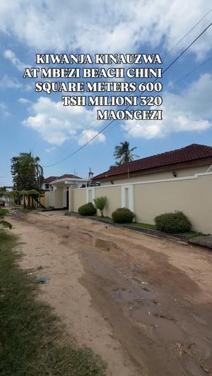 Kiwanja kinauzwa Mbezi Beach Chini, Dar Es Salaam (600 sqm)