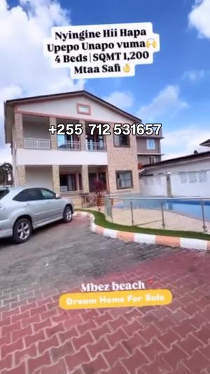 Nyumba ya vyumba vinne inauzwa Mbezi Beach, Dar Es Salaam Nyumba ya vyumba vinne inauzwa Mbezi Beach, Dar Es Salaam