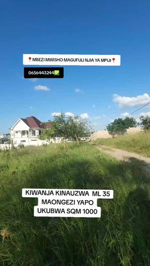 Residential Plot for Sale in Mbezi Mwisho, Dar Es Salaam (1000 sqm) Residential Plot for Sale in Mbezi Mwisho, Dar Es Salaam (1000 sqm)