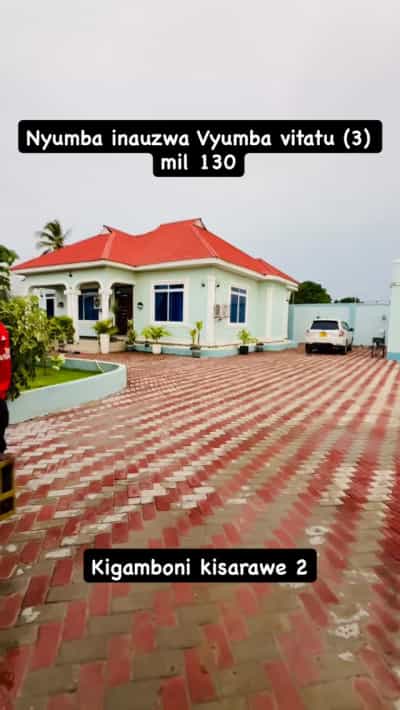 3 Bedrooms House for Sale in Kisarawe 2 Kigamboni, Dar Es Salaam (800 sqm)