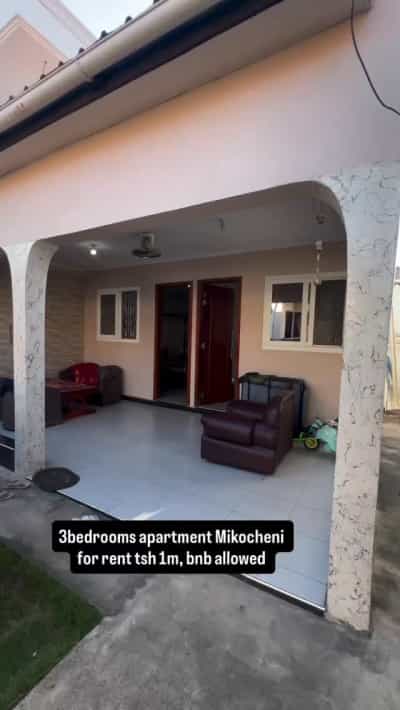 Apartment ya vyumba vitatu inapangishwa MIKOCHENI, Dar Es Salaam Apartment ya vyumba vitatu inapangishwa MIKOCHENI, Dar Es Salaam