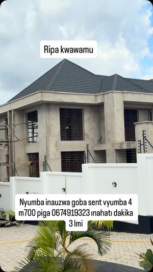 Nyumba ya vyumba vinne inauzwa Goba, Dar Es Salaam