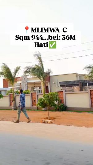 Kiwanja kinauzwa Mlimwa C - Fountain Gate, Dodoma (944 sqm) Kiwanja kinauzwa Mlimwa C - Fountain Gate, Dodoma (944 sqm)