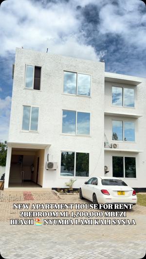 Apartment ya vyumba viwili inapangishwa Mbezi Beach, Dar Es Salaam