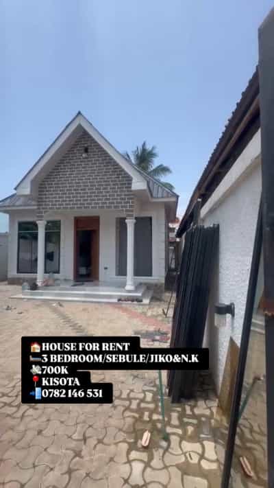 Nyumba ya vyumba vitatu inapangishwa Kigamboni, Dar Es Salaam