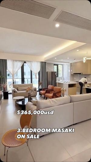 Nyumba/Apartment ya vyumba vitatu inauzwa Masaki, Dar Es Salaam