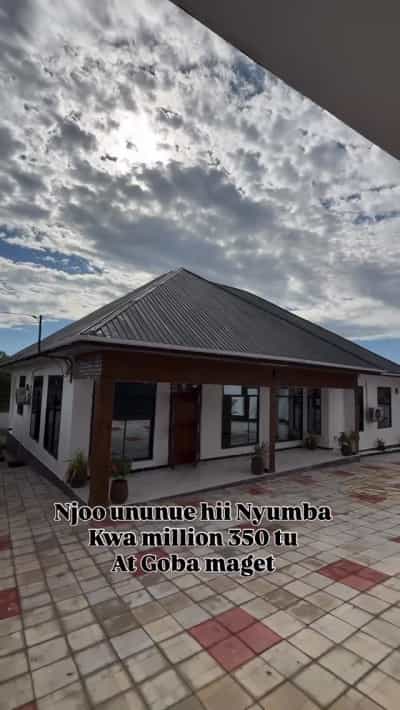 Nyumba ya vyumba vitatu inauzwa Goba Maget, Dar Es Salaam (600 sqm)