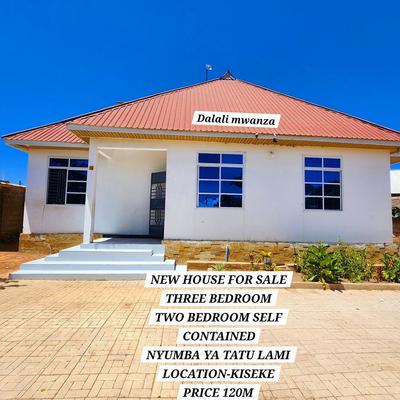 Nyumba ya vyumba vitatu inauzwa Kiseke, Mwanza (600 sqm)