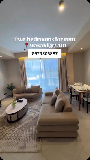 2 Bedrooms Furnished Apartment for Rent in Masaki, Dar Es Salaam