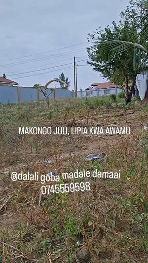 Kiwanja kinauzwa Makongo Juu, Dar Es Salaam sqm 940 Kiwanja kinauzwa Makongo Juu, Dar Es Salaam sqm 940