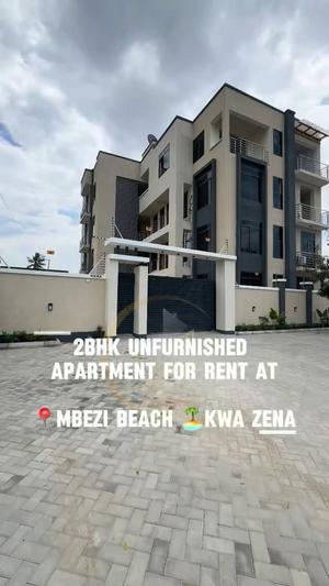 Apartment ya vyumba viwili inapangishwa Mbezi Beach, Dar Es Salaam