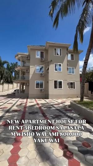 Apartment ya vyumba vitatu inapangishwa Salasala, Dar Es Salaam Apartment ya vyumba vitatu inapangishwa Salasala, Dar Es Salaam