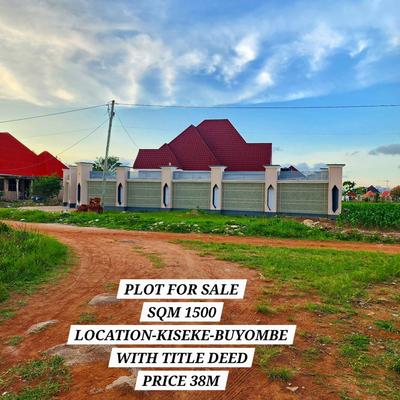 Plot for sale in Kiseke, Mwanza sqm 1500 Plot for sale in Kiseke, Mwanza sqm 1500