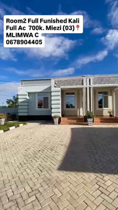 Nyumba (Furnished) ya vyumba viwili inapangishwa Mlimwa C, Dodoma