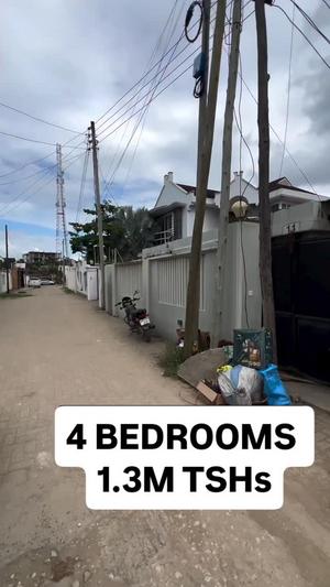 Nyumba ya vyumba vinne inapangishwa Mikocheni, Dar Es Salaam