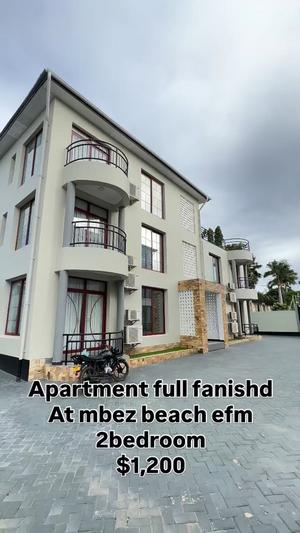 Apartment (Furnished) ya vyumba viwili inapangishwa Mbezi Beach, Dar Es Salaam