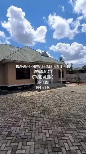 Nyumba ya vyumba vitatu inapangishwa Kitunda Mwanagati, Dar Es Salaam